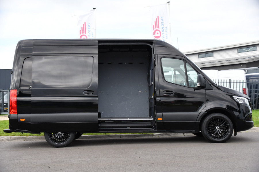Mercedes-Benz Sprinter 316 RWD 2.2 CDI L2H2 Black Edition 360 Camera, Cruise, Carplay, Navi, Automaat, Led, 164PK, Multimedia, Uniek!