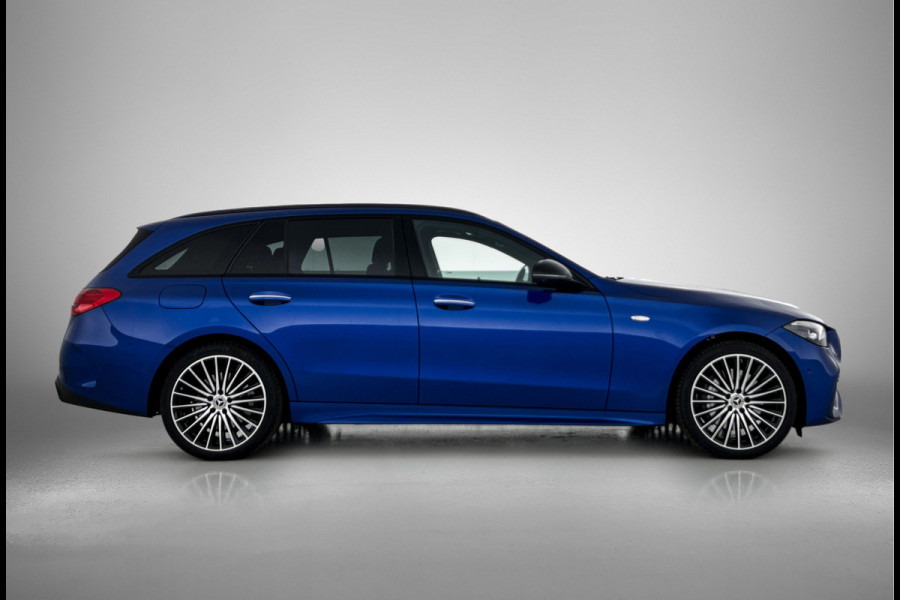 Mercedes-Benz C-Klasse Estate 300 e Business Solution AMG | Trekhaak | Nightpakket | AMG Line Premium Plus | Parkeerpakket met 360°-camera | Antidiefstalpakket GUARD 360° Plus | KEYLESS GO-comfortpakket | EASY PACK achterklep |