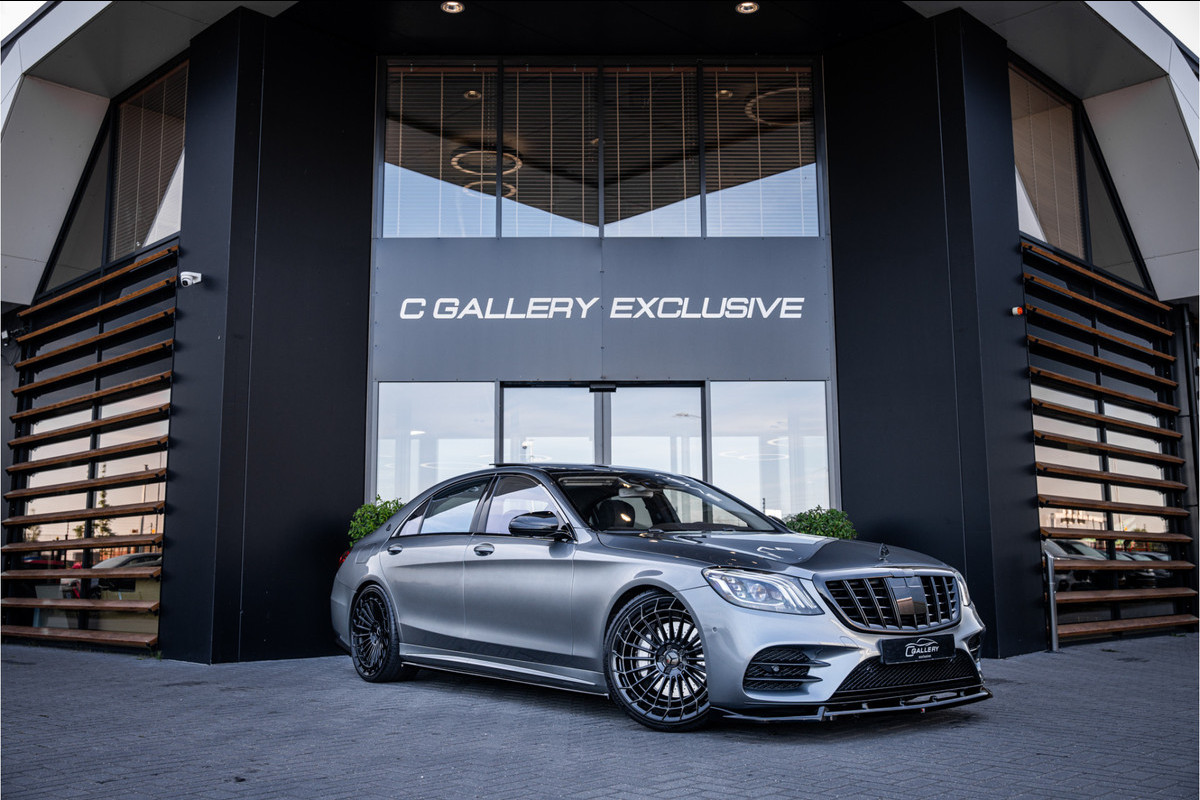 Mercedes-Benz S-Klasse S500 4Matic Lang Prestige AMG | Panorama | Hud | Chauffeurs pakket Mercedes-Benz S-Klasse S500 4Matic Lang Prestige AMG | Panorama | Hud | Chauffeurs pakket