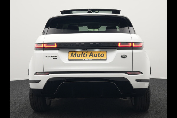 Land Rover Range Rover Evoque 1.5 P300e AWD Plug In Hybrid 309pk Dealer O.H PHEV | Panodak | Head Up | Adaptive Cruise | Camera | Lederen Sportstoelen Memory & Verwarmd | BLIS | Keyless | Navigatie | Virtual | DAB |