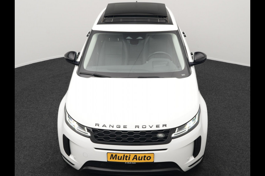 Land Rover Range Rover Evoque 1.5 P300e AWD Plug In Hybrid 309pk Dealer O.H PHEV | Panodak | Head Up | Adaptive Cruise | Camera | Lederen Sportstoelen Memory & Verwarmd | BLIS | Keyless | Navigatie | Virtual | DAB |