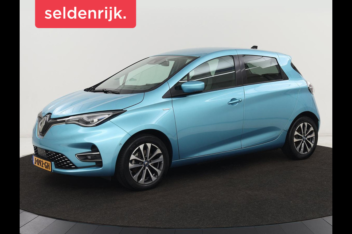 Renault ZOE R135 Edition One 52 kWh | Leder | Stoelverwarming | Camera | Warmtepomp | BOSE Sound | Carplay | Navigatie | Climate control Renault ZOE R135 Edition One 52 kWh | Leder | Stoelverwarming | Camera | Warmtepomp | BOSE Sound | Carplay | Navigatie | Climate control