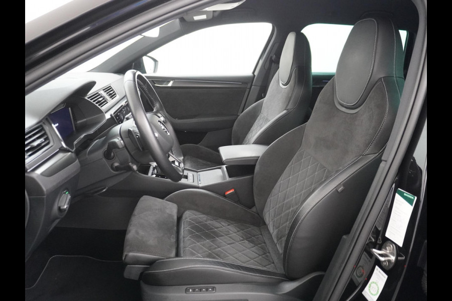 Škoda Superb Combi 1.4 TSI iV Sportline Business PHEV | PLUG-IN HYBRIDE | ADD CRUISE | STOEL/ STUURVERWARMING | ELEK. TREKHAAK | 360 CAMERA| ACHTERBANK VERWARMD| TREKHAAK | BOM VOL OPTIES | RIJKLAAR GELEVERD MET 12 MND BOVAG GARANTIE |