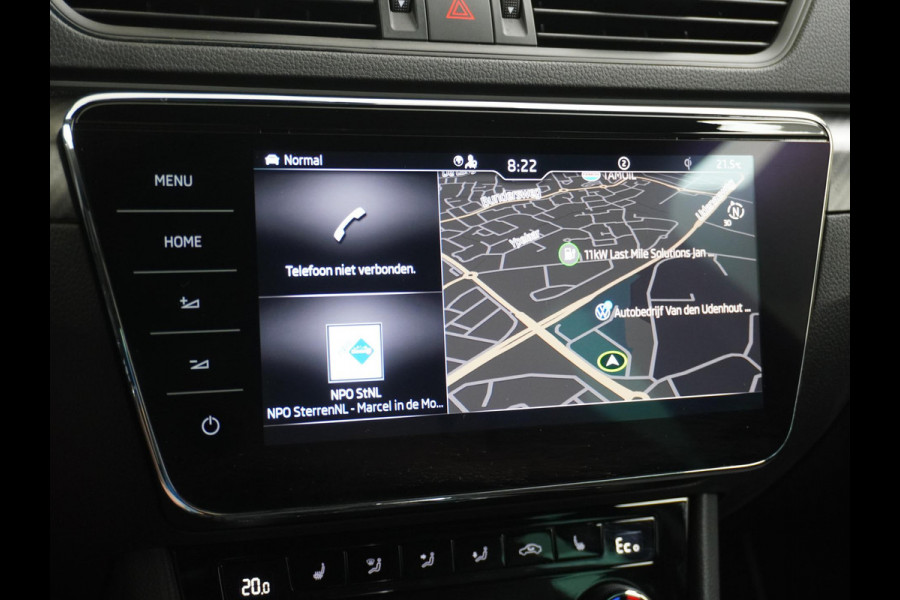 Škoda Superb Combi 1.4 TSI iV Sportline Business PHEV | PLUG-IN HYBRIDE | ADD CRUISE | STOEL/ STUURVERWARMING | ELEK. TREKHAAK | 360 CAMERA| ACHTERBANK VERWARMD| TREKHAAK | BOM VOL OPTIES | RIJKLAAR GELEVERD MET 12 MND BOVAG GARANTIE |