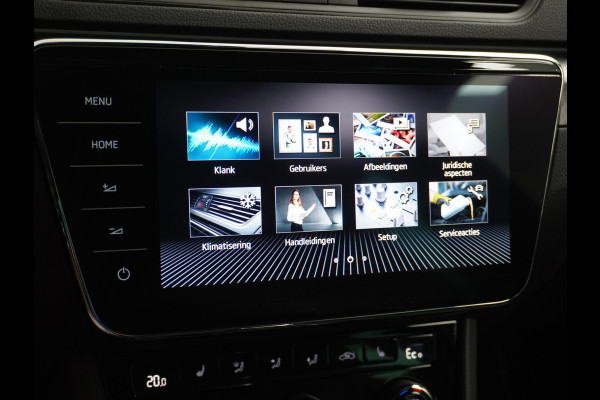 Škoda Superb Combi 1.4 TSI iV Sportline Business PHEV | PLUG-IN HYBRIDE | ADD CRUISE | STOEL/ STUURVERWARMING | ELEK. TREKHAAK | 360 CAMERA| ACHTERBANK VERWARMD| TREKHAAK | BOM VOL OPTIES | RIJKLAAR GELEVERD MET 12 MND BOVAG GARANTIE |