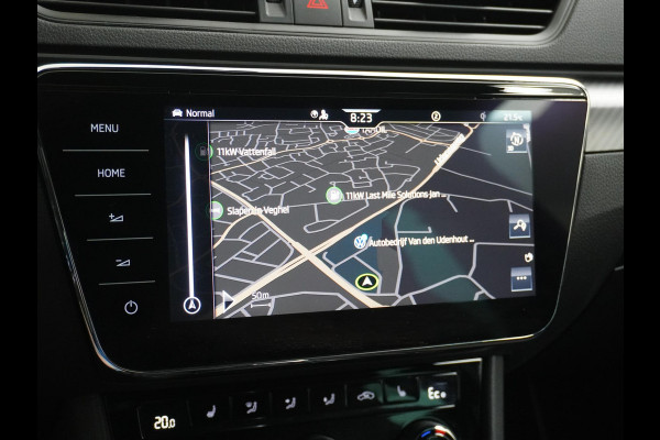 Škoda Superb Combi 1.4 TSI iV Sportline Business PHEV | PLUG-IN HYBRIDE | ADD CRUISE | STOEL/ STUURVERWARMING | ELEK. TREKHAAK | 360 CAMERA| ACHTERBANK VERWARMD| TREKHAAK | BOM VOL OPTIES | RIJKLAAR GELEVERD MET 12 MND BOVAG GARANTIE |