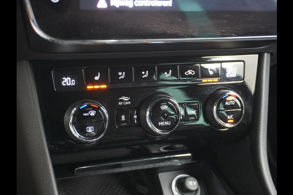 Škoda Superb Combi 1.4 TSI iV Sportline Business PHEV | PLUG-IN HYBRIDE | ADD CRUISE | STOEL/ STUURVERWARMING | ELEK. TREKHAAK | 360 CAMERA| ACHTERBANK VERWARMD| TREKHAAK | BOM VOL OPTIES | RIJKLAAR GELEVERD MET 12 MND BOVAG GARANTIE |