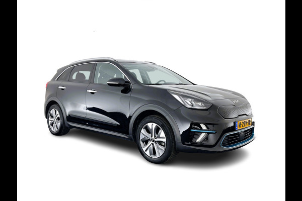 Kia e-Niro DynamicPlusLine 64 kWh { SOH-100% } (INCL-BTW) Aut.*PANO | LEATHER-FABRIC | FULL-LED | NAVI-FULLMAP | DAB+ | ADAPT.CRUISE | CAMERA | HEATED-COMFORTSEATS | KEYLESS | DIGI-COCKPIT | SHIFT-PADDLES | CARPLAY | LANE-ASSIST | 17"ALU*