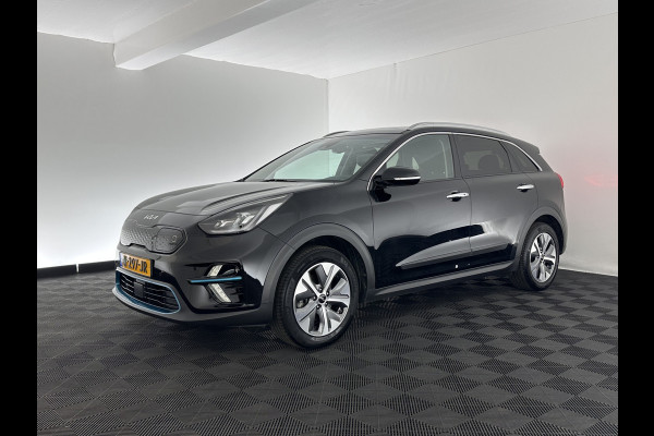 Kia e-Niro DynamicPlusLine 64 kWh { SOH-100% } (INCL-BTW) Aut.*PANO | LEATHER-FABRIC | FULL-LED | NAVI-FULLMAP | DAB+ | ADAPT.CRUISE | CAMERA | HEATED-COMFORTSEATS | KEYLESS | DIGI-COCKPIT | SHIFT-PADDLES | CARPLAY | LANE-ASSIST | 17"ALU*