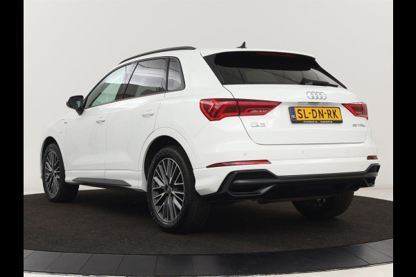 Audi Q3 45 TFSI e S edition | Stoelverwarming | Adaptive cruise | Carplay | 19'' | Virtual Cockpit | Sportstoelen | Half leder | Full LED | Parkeerhulp | PHEV | Plug In