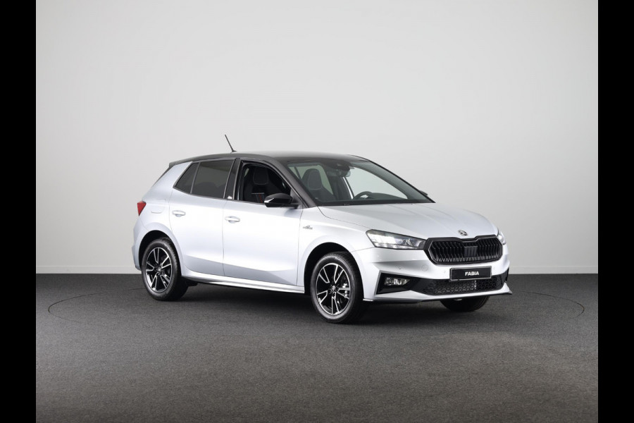 Škoda Fabia Monte Carlo 1.0 TSI 95 pk 5 versn. hand | Hill start |  Verwarmbare voorstoelen | Zwart dak