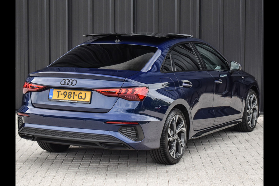 Audi A3 Limousine 35 TFSI S EDITION | NL-AUTO | PANORAMADAK | S-SEATS | B&O SOUND | LED | BLACK-OPTIC | ADAPTIVE CRUISE CONTROL