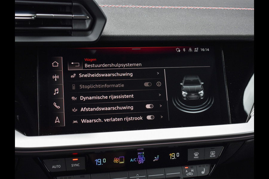 Audi A3 Limousine 35 TFSI S EDITION | NL-AUTO | PANORAMADAK | S-SEATS | B&O SOUND | LED | BLACK-OPTIC | ADAPTIVE CRUISE CONTROL