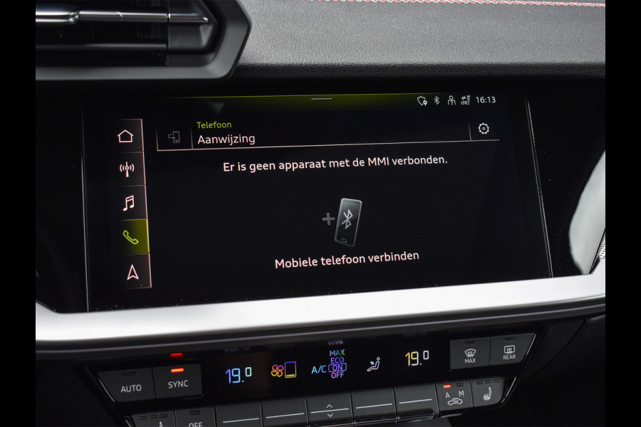 Audi A3 Limousine 35 TFSI S EDITION | NL-AUTO | PANORAMADAK | S-SEATS | B&O SOUND | LED | BLACK-OPTIC | ADAPTIVE CRUISE CONTROL