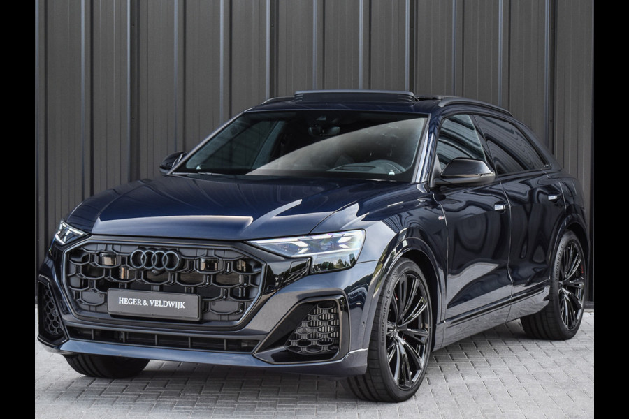 Audi Q8 60 TFSI e QUATTRO PRO LINE S COMPETITION | PANORAMADAK | CARBON | BANG & OLUFSEN ADVANCED | S-SEATS | CARBON INLEG | 360 CAMERA