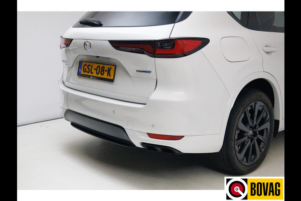 Mazda CX-60 2.5 e-SkyActiv PHEV 328 PK Homura | Panoramadak | Leer | 360 camera | Adaptive cruise | Navigatie Wegklapbare trekhaak, Stoel- stuurverwarming, Elektrische achterklep, Keyless