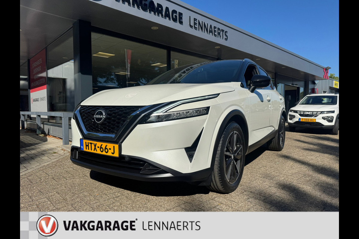Nissan QASHQAI 1.3 MHEV Tekna 140 pk, navi ,headup, 19"LM, pano, Rijklaarprijs / 12 mnd garantie Nissan QASHQAI 1.3 MHEV Tekna 140 pk, navi ,headup, 19"LM, pano, Rijklaarprijs / 12 mnd garantie