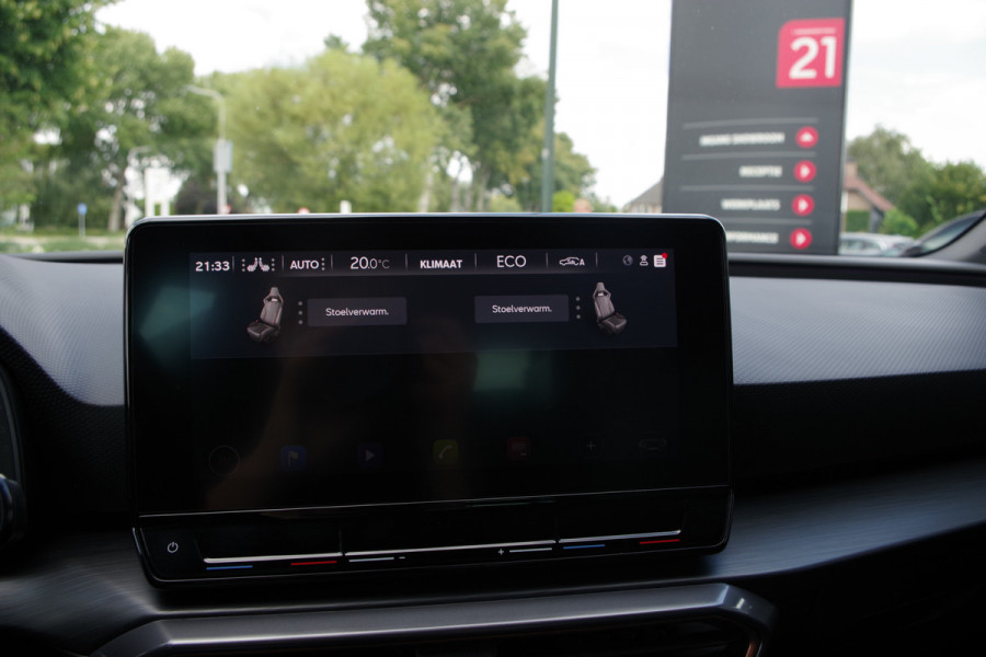 CUPRA Leon 1.4 e-Hybrid VZ 245 PK Adrenaline, Winterpakket, Keyless, Kuipstoelen, Camera