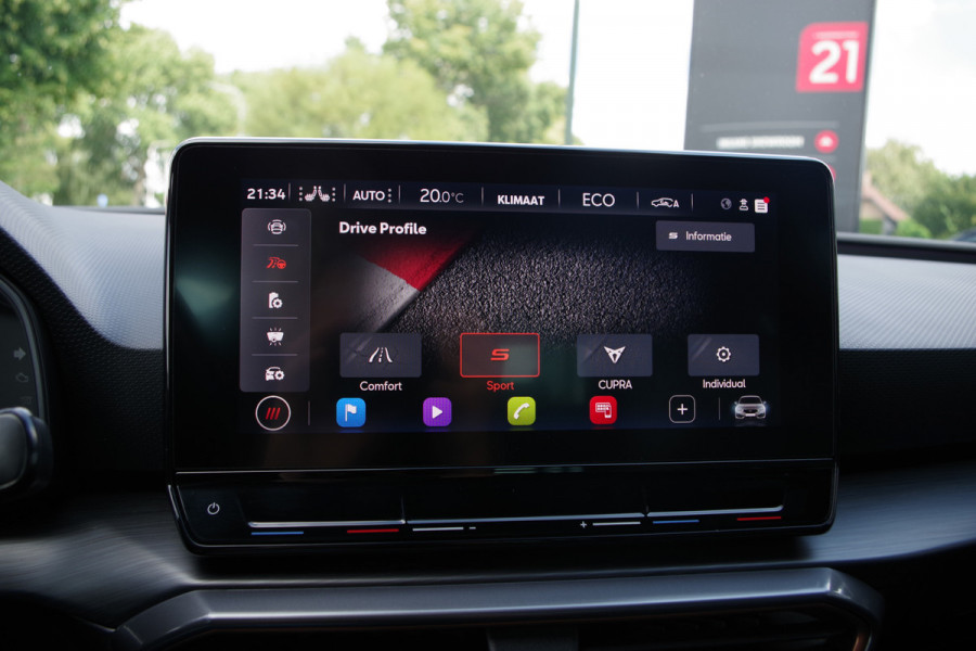 CUPRA Leon 1.4 e-Hybrid VZ 245 PK Adrenaline, Winterpakket, Keyless, Kuipstoelen, Camera