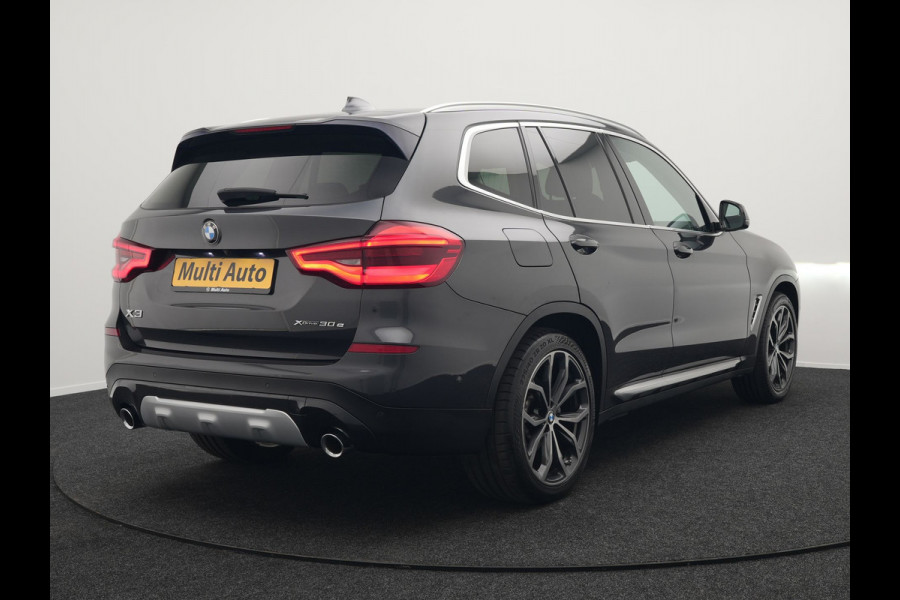 BMW X3 xDrive30e xLine Plug In Hybrid 293pk Dealer O.H PHEV | Trekhaak Af Fabriek | Head Up | Adaptive Cruise | Camera | Lederen Sportstoelen Verwarmd | Apple Carplay | Navigatie | Sfeerverlichting | Virtual | DAB |