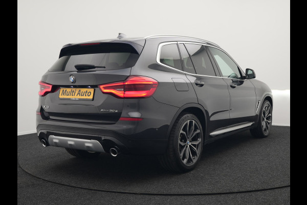 BMW X3 xDrive30e xLine Plug In Hybrid 293pk Dealer O.H PHEV | Trekhaak Af Fabriek | Head Up | Adaptive Cruise | Camera | Lederen Sportstoelen Verwarmd | Apple Carplay | Navigatie | Sfeerverlichting | Virtual | DAB |