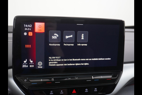 Volkswagen ID.5 Pro Performance 77 kWh VAN: 42.900,- VOOR: 38.877,- UW HERFSTVOORDEEL: 4.023,- Warmtepomp | Comfortplus pakket | Design plus pakket | Infotainmentplus pakket | Style plus pakket | Sportplus pakket | RIJ ASSIST. PAKKET | ERGONOMISCHE STOELEN | TREKHAAK