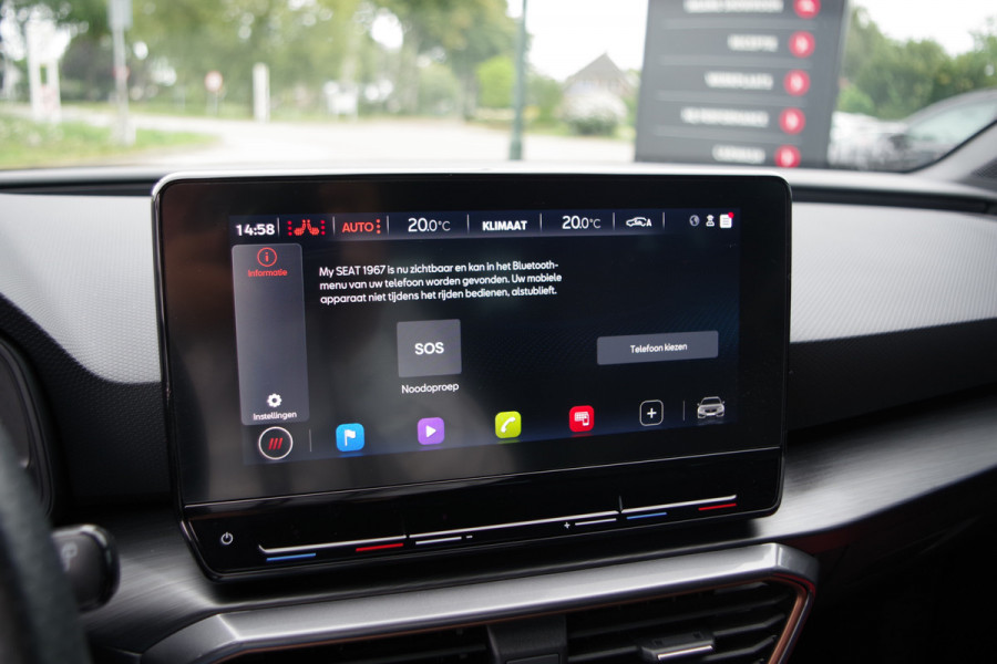 CUPRA Leon Sportstourer 1.4 e-Hybrid BNS 204 PK PHEV, Winterpakket, Kuipstoelen, Carplay