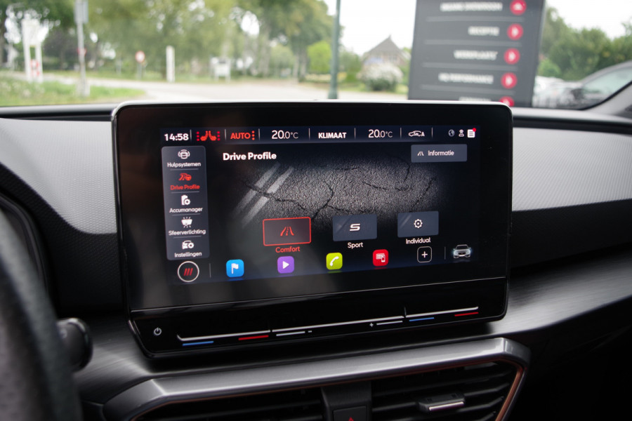 CUPRA Leon Sportstourer 1.4 e-Hybrid BNS 204 PK PHEV, Winterpakket, Kuipstoelen, Carplay