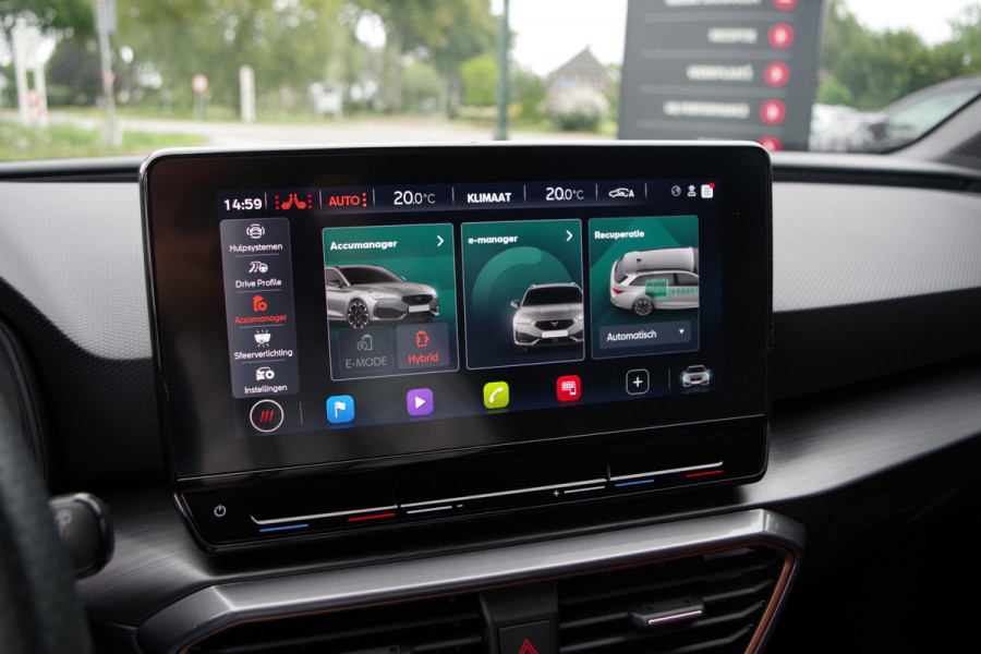 CUPRA Leon Sportstourer 1.4 e-Hybrid BNS 204 PK PHEV, Winterpakket, Kuipstoelen, Carplay