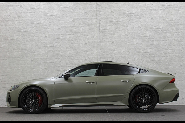 Audi RS7 Sportback A7 V8 Dynamic+ | Keramisch | 22" ABT | 4-Wielbesturing | Stoelvent. | Carbon Pack | Nachtzicht | Alcantara Hemel | B&O 3D High End | 360 Camera | Laser-LED | ACC | Valcona | Klasse-5 | Head-up | Soft-Close | Isolatieglas | Dealer OH | BTW Auto | €100.706,= ex.