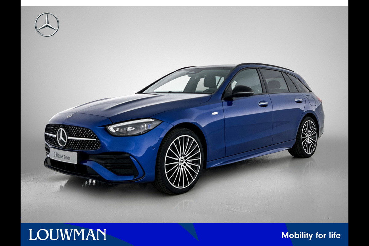 Mercedes-Benz C-Klasse Estate 300 e Business Solution AMG | Trekhaak | Nightpakket | AMG Line Premium Plus | Parkeerpakket met 360°-camera | Antidiefstalpakket GUARD 360° Plus | KEYLESS GO-comfortpakket | EASY PACK achterklep | Mercedes-Benz C-Klasse Estate 300 e Business Solution AMG | Trekhaak | Nightpakket | AMG Line Premium Plus | Parkeerpakket met 360°-camera | Antidiefstalpakket GUARD 360° Plus | KEYLESS GO-comfortpakket | EASY PACK achterklep |