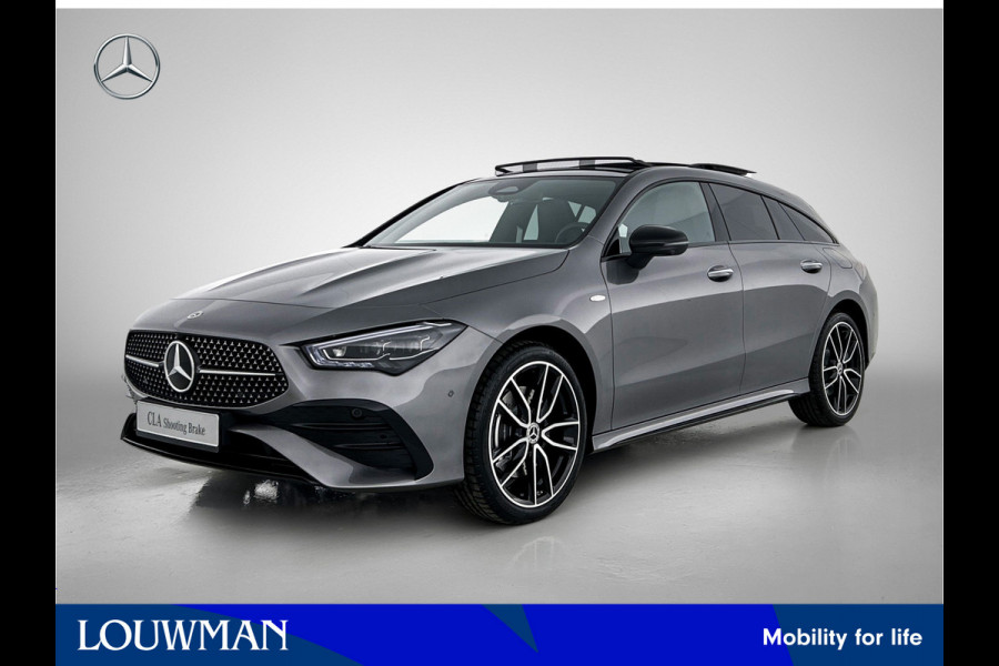 Mercedes-Benz CLA-Klasse Shooting Brake 250 e Business Solution AMG | Nightpakket | AMG Line Plus pakket | Parkeerpakket met 360°-camera | KEYLESS GO | Head-up display | Dodehoekassistent | Stoelverwarming voor | Licht- en zicht pakket |