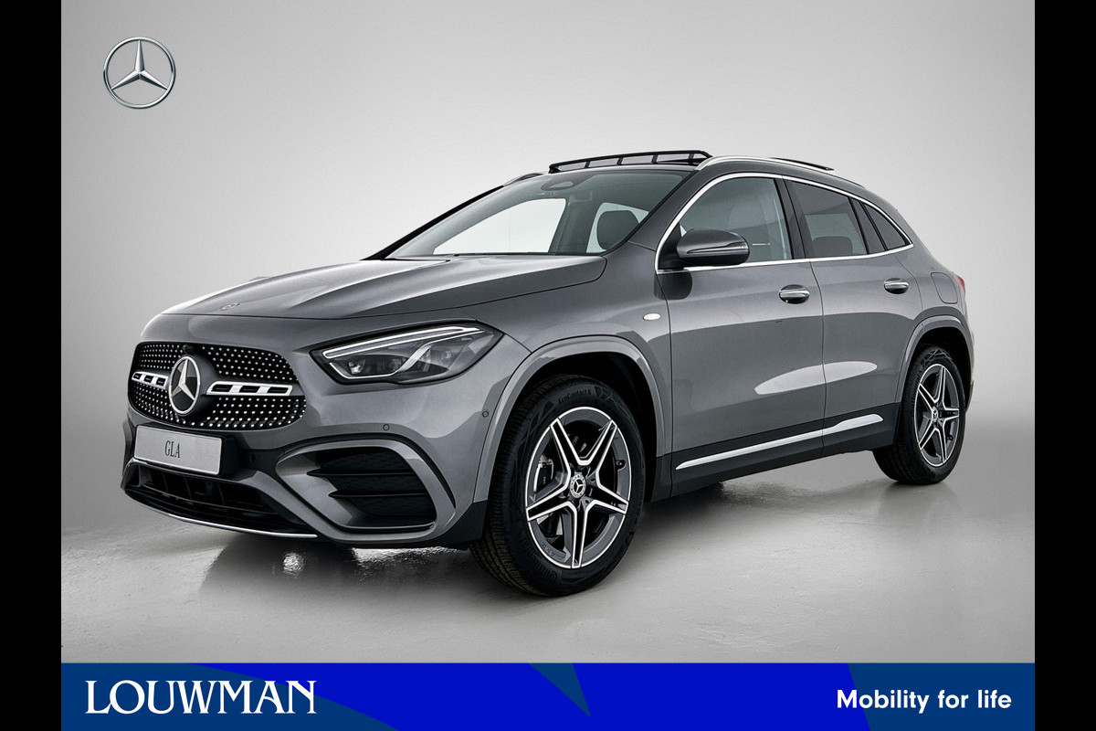 Mercedes-Benz GLA 250 e Business Solution AMG | Trekhaak | Parkeerpakket met achteruitrijcamera | EASY PACK achterklep | Spiegelpakket | Dodehoekassistent | Stoelverwarming voor | KEYLESS GO | Extra USB-poorten |