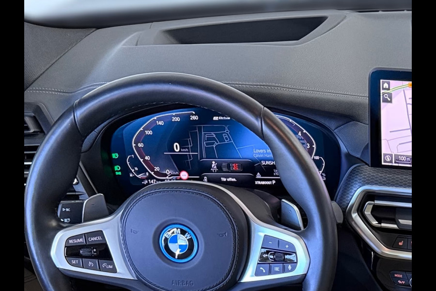 BMW X3 xDrive30e M-SPORT ** LASER, NAVI+, IVORY LEDER, PANORAMA, 20-inch LMV, TANSANIT INDIVIDUAL ** 1e EIG ** ** INFORMEER OOK NAAR ONZE AANTREKKELIJKE FINANCIAL-LEASE TARIEVEN **