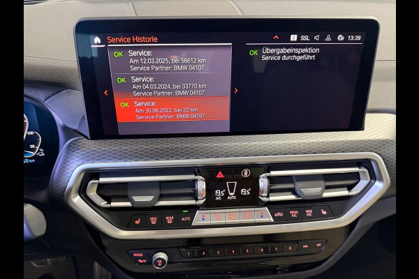 BMW X3 xDrive30e M-SPORT ** LASER, NAVI+, IVORY LEDER, PANORAMA, 20-inch LMV, TANSANIT INDIVIDUAL ** 1e EIG ** ** INFORMEER OOK NAAR ONZE AANTREKKELIJKE FINANCIAL-LEASE TARIEVEN **