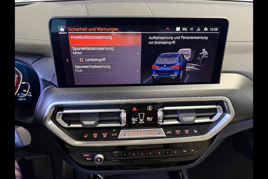BMW X3 xDrive30e M-SPORT ** LASER, NAVI+, IVORY LEDER, PANORAMA, 20-inch LMV, TANSANIT INDIVIDUAL ** 1e EIG ** ** INFORMEER OOK NAAR ONZE AANTREKKELIJKE FINANCIAL-LEASE TARIEVEN **