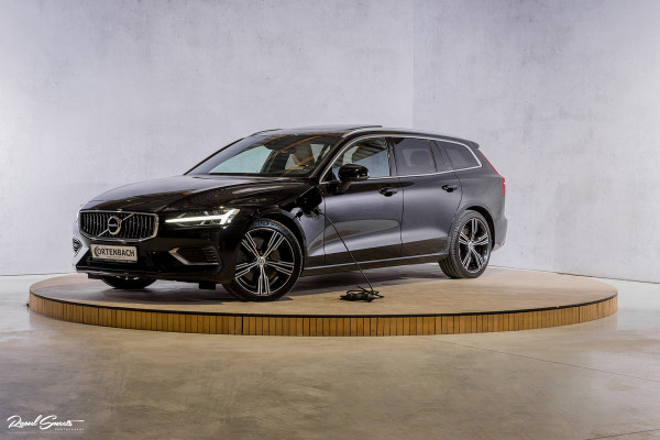 Volvo V60 2.0 T6 Plug-in hybrid AWD Plus Bright | Long Range | Beige nappa leder | Panoroma | Adaptieve cruise | Harman Kardon | Stoel ver