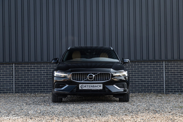 Volvo V60 2.0 T6 Plug-in hybrid AWD Plus Bright | Long Range | Beige nappa leder | Panoroma | Adaptieve cruise | Harman Kardon | Stoel ver