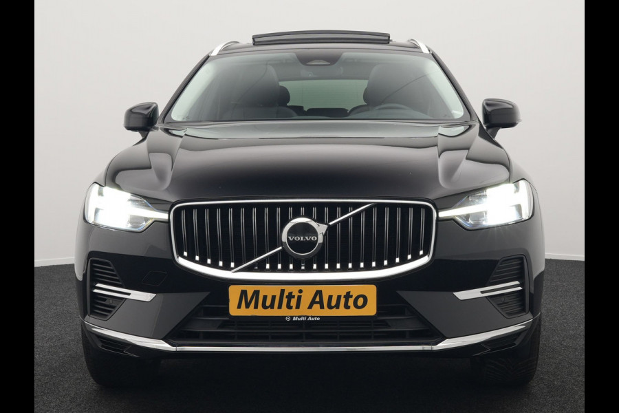 Volvo XC60 2.0 T6 AWD Plus Bright Long Range Plug in Hybrid 350pk Dealer O.H PHEV | Panodak | Adaptive Cruise | Lederen Sportstoelen Memory & Verwarmd | Google Assistent & Maps | Camera | Harman Kardon | Apple Carplay | Pilot Assist | Navigatie | DAB |