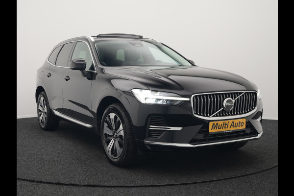 Volvo XC60 2.0 T6 AWD Plus Bright Long Range Plug in Hybrid 350pk Dealer O.H PHEV | Panodak | Adaptive Cruise | Lederen Sportstoelen Memory & Verwarmd | Google Assistent & Maps | Camera | Harman Kardon | Apple Carplay | Pilot Assist | Navigatie | DAB |