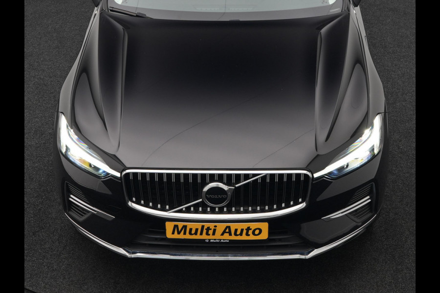 Volvo XC60 2.0 T6 AWD Plus Bright Long Range Plug in Hybrid 350pk Dealer O.H PHEV | Panodak | Adaptive Cruise | Lederen Sportstoelen Memory & Verwarmd | Google Assistent & Maps | Camera | Harman Kardon | Apple Carplay | Pilot Assist | Navigatie | DAB |