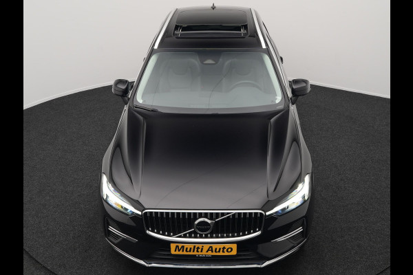 Volvo XC60 2.0 T6 AWD Plus Bright Long Range Plug in Hybrid 350pk Dealer O.H PHEV | Panodak | Adaptive Cruise | Lederen Sportstoelen Memory & Verwarmd | Google Assistent & Maps | Camera | Harman Kardon | Apple Carplay | Pilot Assist | Navigatie | DAB |