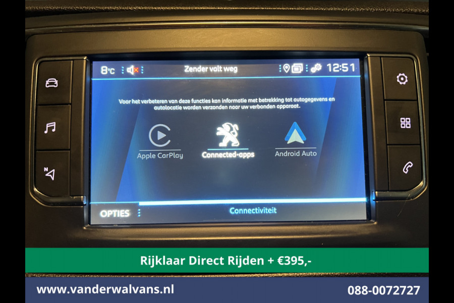 Peugeot Expert 2.0 Blue HDI 123pk Automaat L2H1 Euro6 *Rijden direct Rijden* Airco | Cruisecontrol | Camera | Parkeersensoren Navigatie, Apple Carplay, Android Auto