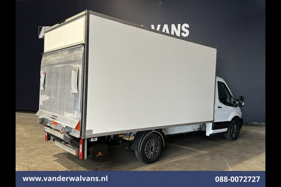 Ford Transit 2.0 TDCI 130pk Bakwagen Laadklep Euro6 Airco | 3-Zits | Cruisecontrol Dhollandia klep, 2800kg trekvermogen