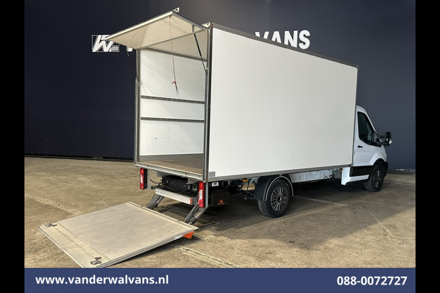 Ford Transit 2.0 TDCI 130pk Bakwagen Laadklep Euro6 Airco | 3-Zits | Cruisecontrol Dhollandia klep, 2800kg trekvermogen