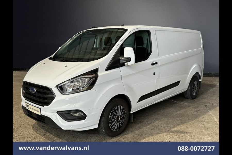 Ford Transit Custom 2.0 TDCI 130pk L2H1 Euro6 Airco | Android Auto | Stoelverwarming | Cruisecontrol | Parkeersensoren 2800kg trekvermogen, verwarmde voorruit, bijrijdersbank, LED