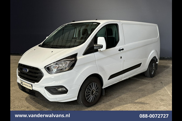 Ford Transit Custom 2.0 TDCI 130pk L2H1 Euro6 Airco | Android Auto | Stoelverwarming | Cruisecontrol | Parkeersensoren 2800kg trekvermogen, verwarmde voorruit, bijrijdersbank, LED