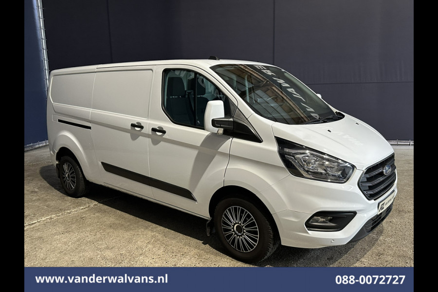 Ford Transit Custom 2.0 TDCI 130pk L2H1 Euro6 Airco | Android Auto | Stoelverwarming | Cruisecontrol | Parkeersensoren 2800kg trekvermogen, verwarmde voorruit, bijrijdersbank, LED