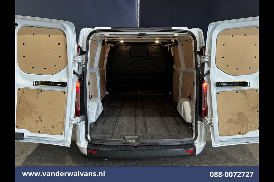 Ford Transit Custom 2.0 TDCI 130pk L2H1 Euro6 Airco | Android Auto | Stoelverwarming | Cruisecontrol | Parkeersensoren 2800kg trekvermogen, verwarmde voorruit, bijrijdersbank, LED
