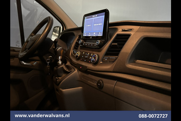 Ford Transit Custom 2.0 TDCI 130pk L2H1 Euro6 Airco | Android Auto | Stoelverwarming | Cruisecontrol | Parkeersensoren 2800kg trekvermogen, verwarmde voorruit, bijrijdersbank, LED